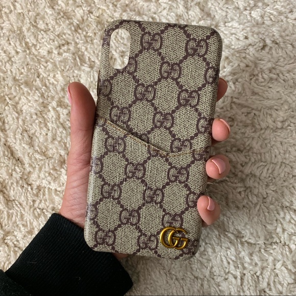 gucci iphone xs phone case